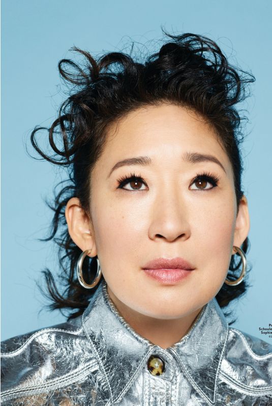 SANDRA OH in Instyle Magazine, April 2019