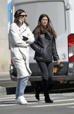 SARA SAMPAIO and SADIE NEWMAN Leaves Dogpound Gym in New York 03/18/2019