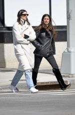 SARA SAMPAIO and SADIE NEWMAN Leaves Dogpound Gym in New York 03/18/2019