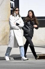 SARA SAMPAIO and SADIE NEWMAN Leaves Dogpound Gym in New York 03/18/2019