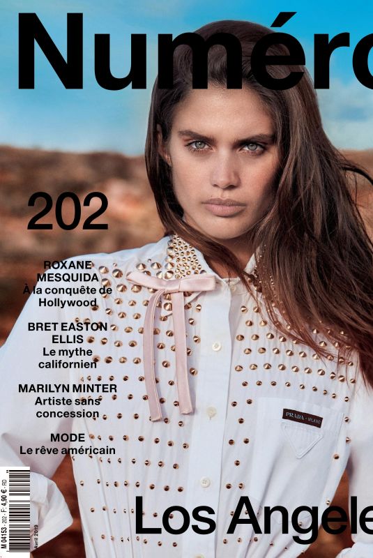 SARA SAMPAIO in Numero Magazine, France April 2019