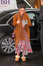 SARAH HYLAND Arrives at Her Hotel in New York 03/01/2019