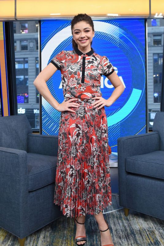 SARAH HYLAND at Good Morning America in New York 03/01/2019