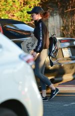 SARAH HYLAND Leaves Gelson