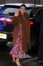 SARAH HYLAND Leaves Good Morning America in New York 03/01/2019