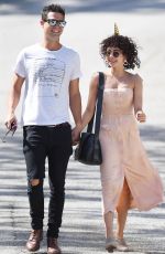 SARAH HYLAND Out and About in Hollywood 03/30/2019