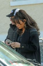 SARAH SHAHI on the Set of City on a Hill in New York 03/27/2019