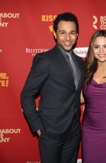SASHA CLEMENTS and Corbin Bleu at Kiss Me Kate Broadway Play Opening Night in New York 03/14/2019