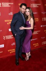 SASHA CLEMENTS and Corbin Bleu at Kiss Me Kate Broadway Play Opening Night in New York 03/14/2019