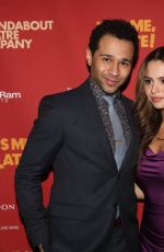 SASHA CLEMENTS and Corbin Bleu at Kiss Me Kate Broadway Play Opening Night in New York 03/14/2019