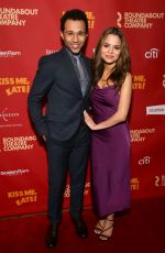 SASHA CLEMENTS and Corbin Bleu at Kiss Me Kate Broadway Play Opening Night in New York 03/14/2019
