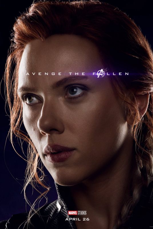 SCARLETT JOHANSSON – Avengers: Endgame Poster and Trailer 