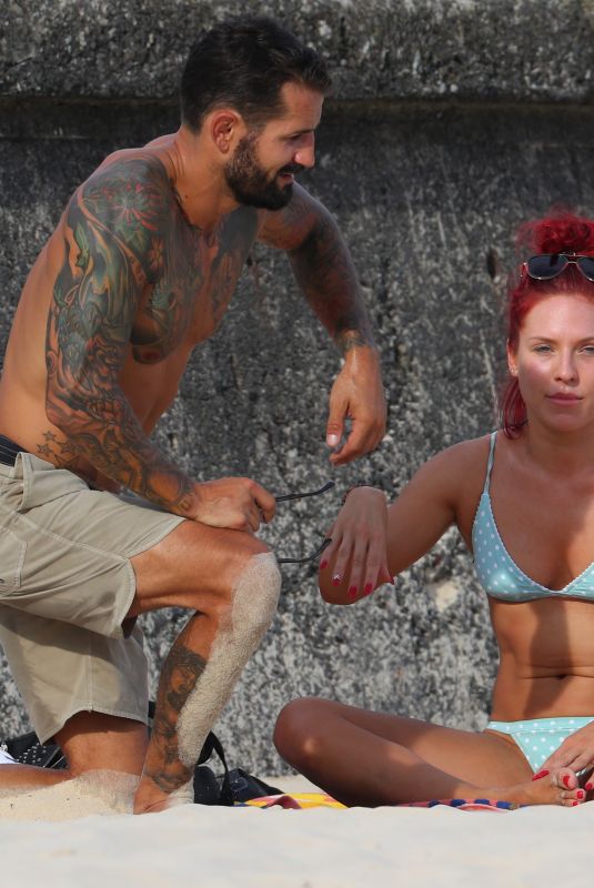 SHARNA BURGESS in Bikini at Bondi Beach 03/15/2019