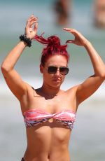SHARNA BURGESS in Bikini at Bondi Beach in Sydney 03/01/2019
