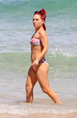 SHARNA BURGESS in Bikini at Bondi Beach in Sydney 03/01/2019