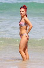 SHARNA BURGESS in Bikini at Bondi Beach in Sydney 03/01/2019
