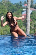 SHELBY TRIBBLE in Bikini at a Pool in Thailand 03/08/2019