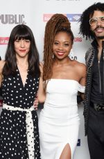 SHERIA IRVING at White Noise Opening Night in New York 03/20/2019