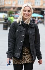 SIAN WELBY Arrives at Global Radio in London 03/15/2019