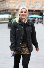 SIAN WELBY Arrives at Global Radio in London 03/15/2019
