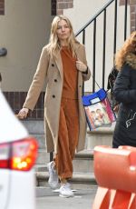 SIENNA MILLER Out and About in New York 03/14/2019