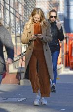 SIENNA MILLER Out and About in New York 03/14/2019