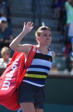 SIMONA HALEP at 2019 Indian Wells Masters 1000 03/12/2019