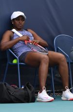SLOANE STEPHENS Practice at Miami Open Tennis Tournament 03/20/2019