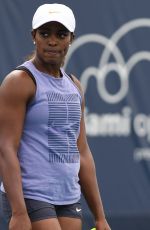 SLOANE STEPHENS Practice at Miami Open Tennis Tournament 03/20/2019