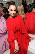 SOFIA CARSON at Valentino Fashion Show in Paris 03/02/2019