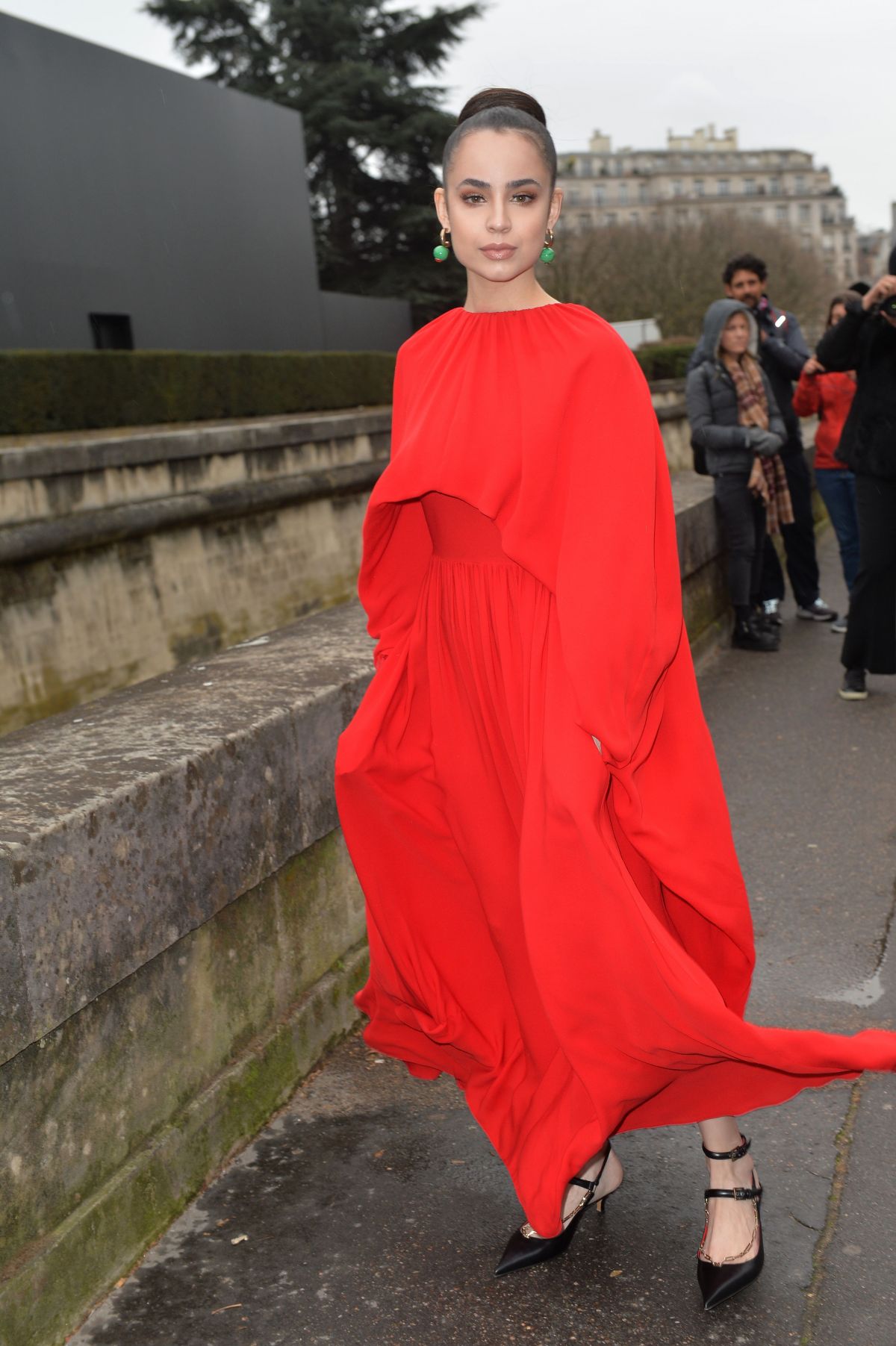 SOFIA CARSON at Valentino Fashion Show in Paris 03/02/2019 – HawtCelebs