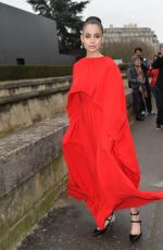 SOFIA CARSON at Valentino Fashion Show in Paris 03/02/2019