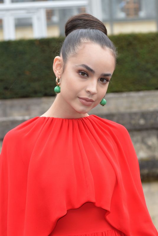 SOFIA CARSON at Valentino Fashion Show in Paris 03/02/2019