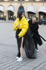 SOFIA CARSON Out and About in Paris 03/04/2019