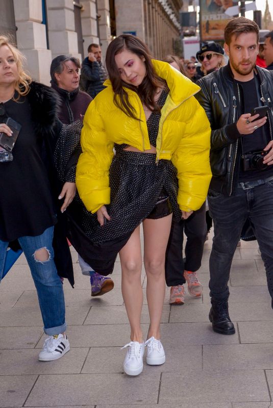 SOFIA CARSON Out and About in Paris 03/04/2019