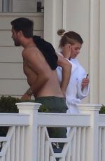 SOFIA RICHIE and Scott Disick  on Vacation in Montecito 03/28/2019