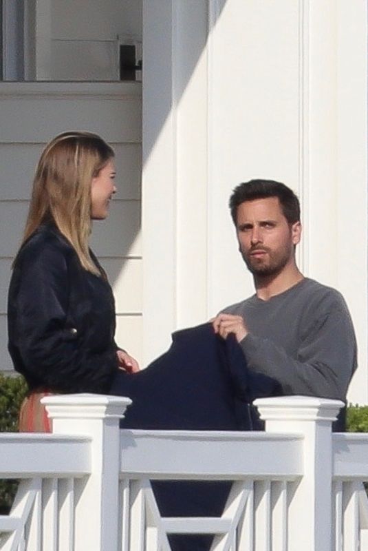 SOFIA RICHIE and Scott Disick  on Vacation in Montecito 03/28/2019
