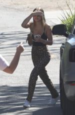SOFIA RICHIE at His Beach Home in Malibu 03/29/2019