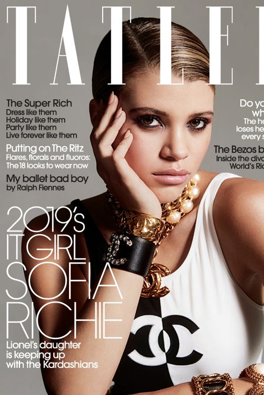 SOFIA RICHIE for Tatler Magazine, April 2019