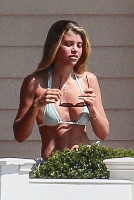 SOFIA RICHIE in Bikini at a Hotel in Santa Monica 03/25/2019