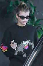 SOFIA RICHIE Leaves a Gym in Los Angeles 03/07/2019