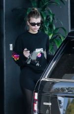 SOFIA RICHIE Leaves a Gym in Los Angeles 03/07/2019