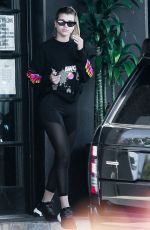 SOFIA RICHIE Leaves a Gym in Los Angeles 03/07/2019