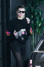 SOFIA RICHIE Leaves a Gym in Los Angeles 03/07/2019