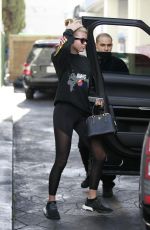 SOFIA RICHIE Leaves a Gym in Los Angeles 03/08/2019