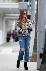 SOFIA VERGARA Out with Her Dog in Beverly Hills 03/03/2019