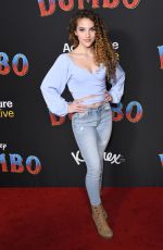SOFIE DOSSI at Dumbo Premeire in Hollywood 03/11/2019