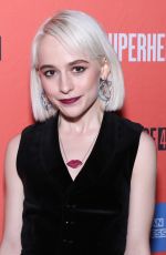 SOPHIA ANNE CARUSO at Superhero Play Opening Night in New York 02/28/2019