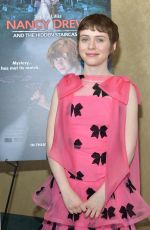 SOPHIA LILLIS at Nancy Drew and the Hidden Staircase Premiere in Century City 03/10/2019