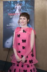 SOPHIA LILLIS at Nancy Drew and the Hidden Staircase Premiere in Century City 03/10/2019